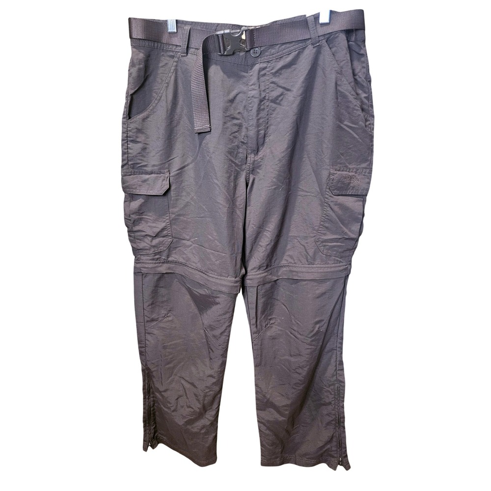 Convertible Utility Cargo Pants RedHead Men's 36x30 Blue Gray Gorpcore EUC #849
